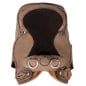 Premium Western Training Horse Leather Saddle 16 17