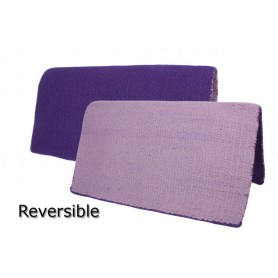 Light and Dark Purple Premium Wool Show Saddle Blanket