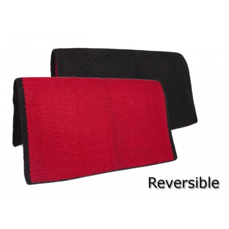 Black & Red Reversible Show Saddle Blanket