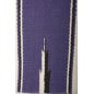 Beige W Purple Premium Wool Show Blanket