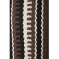 Chocolate W Design Show Saddle Blanket