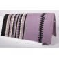 Light Purple W Design Show Saddle Blanket