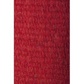 Red New Zealand Wool Show Saddle Blanket