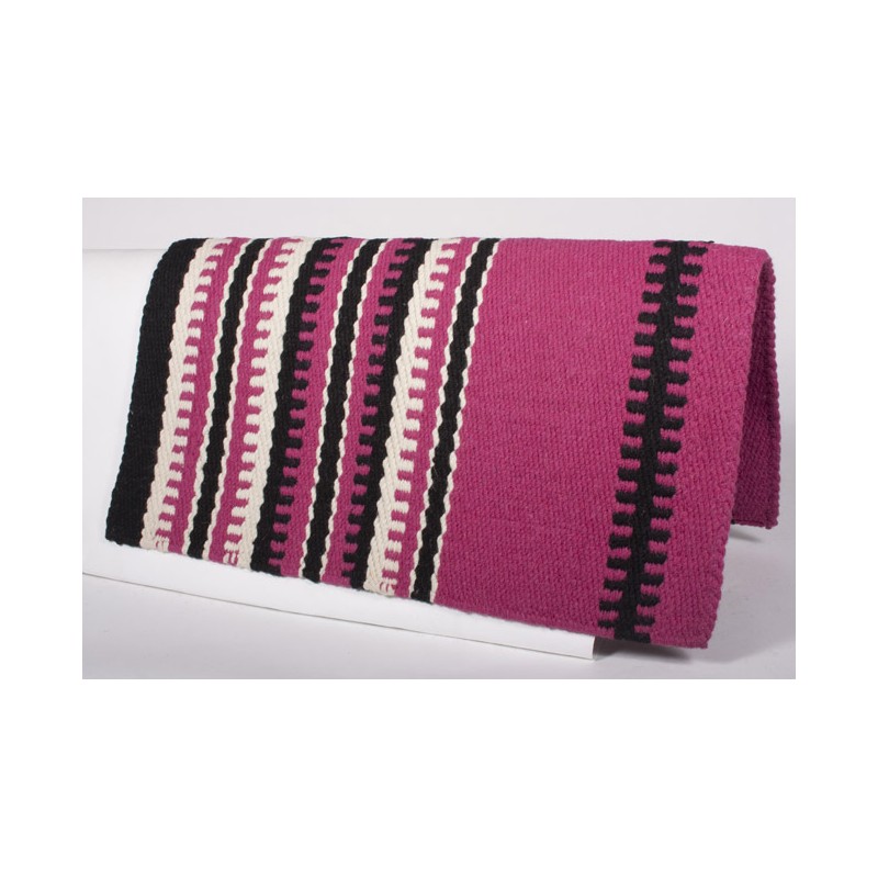 Pink W Design Show Saddle Blanket