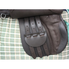 4745A Brown Event Jumping Saddle Package Set