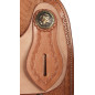 Western Pleasure Trail Ranch Horse Leather saddle 16 17