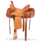 NEW Rough Out Ranch Horse Saddle with Tack Set 16