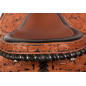 Premium Western Hand Carved Barrel Saddle Inlay 15 16