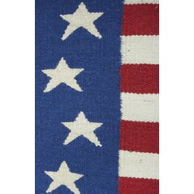 American Flag Premium Wool Show Blanket
