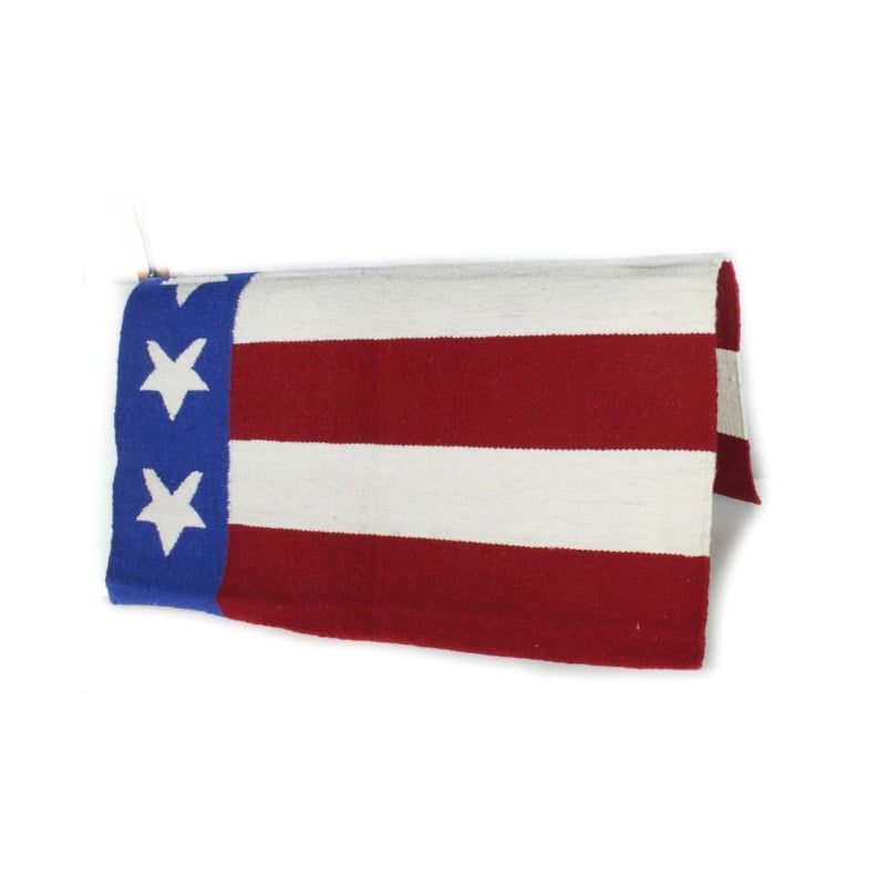 American Flag Patriotic Premium Wool Show Blanket