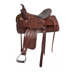 Old Time Rancher Pleasure Trail Western Horse Saddle 16