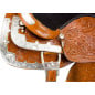 Hand Carved Silver Western Show Horse Saddle Tack 16