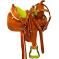 Lime Green Toddler Youth Kids Trail Pony Saddle Tack 10 13