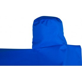 9940 Blue Nylon Waterproof Western Saddle Cover With Fenders