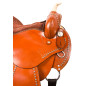 Round Skirt Studded Gaited Horse Western Saddle Tack 15 16