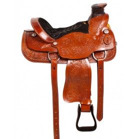 10177 Studded Wade Tree Ranch Roping Western Horse Saddle 16