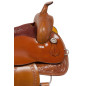 Chestnut Crystal Barrel Racing Western Horse Saddle Tack 15