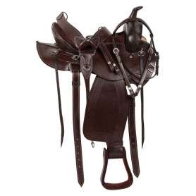 10515 Comfy Pleasure Trail Endurance Horse Saddle Tack 15 18