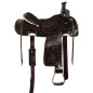 Dark Brown Western Roper Ranch Horse Saddle Tack 15