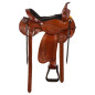 Comfy Gaited Western Pleasure Trail Horse Saddle 15 18