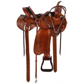 10539M Comfortable Mule Western Pleasure Trail Saddle Tack 15 18