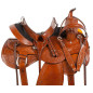 Chestnut Comfy Pleasure Trail Western Mule Saddle 15
