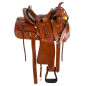 Tan Western Gaited Trail Ranch Horse Saddle Tack 17