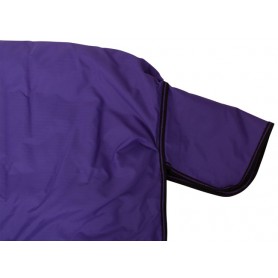 10733 Purple Black Turnout Waterproof Winter Horse Blanket 72 82