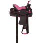 Pink Youth Kids Light Weight Western Horse Saddle Set 10