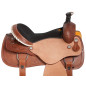 Western Leather Mule Hide Ranch Roping Horse Saddle 16