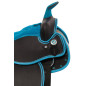 Blue Synthetic Western Show Kids Seat Horse Saddle 10 12