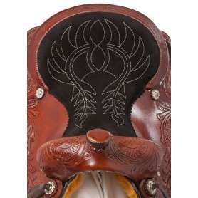 10960 Premium Hand Carved Western Pleasure Horse Saddle Tack