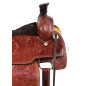 Premium Western Roping Ranch Work Leather Horse Saddle Tack Set