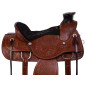 Comfy Wade Tree Roping Western Ranching Leather Tooled Horse Saddle Tack