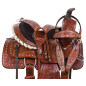 10" Children Youth Western Leather Kids Roping Ranch Pony Saddle Tack