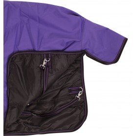 Purple Waterproof 1200 Denier Heavy Duty Turnout Winter Horse Blanket