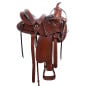 Western Endurance Comfy Cush Short Skirt Leather Trail Horse Saddle Tack Set