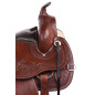 Gaited Bars Beautiful Hand Carved Western Pleasure Trail Premium Leather Horse Saddle Tack Set