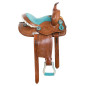Youth Barrel Racing Show Western Leather Trail Horse Saddle Tack Set