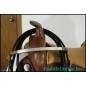 15 Beautiful Brown Slick Seat Padded Seat Tooled Leather Seat