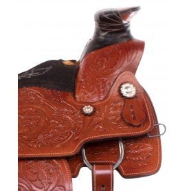 11033 Wade Tree Ranch Work Roping Cowboy Western Leather Horse Saddle Tack Set