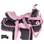 Pink Cordura Western Synthetic Show Trail Horse Saddle Tack