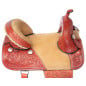 Draft Horse Western Treeless Extra Wide Premium Leather Saddle