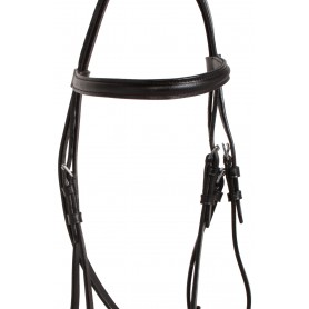 10924 Black Jumping English Leather AP Horse Bridle Tack Set