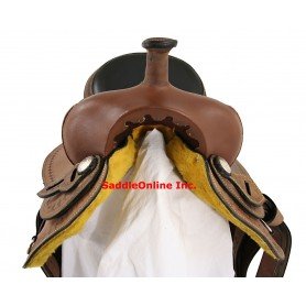 NEW PLEASURE RANCH TRAIL WESTERN HORSE SADDLE