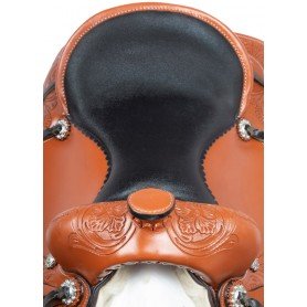 110824 Amazingly Comfortable Western Trail Endurance Premium Leather Horse Saddle Tack Set