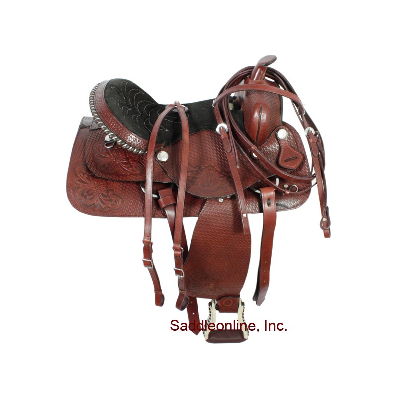 Brown 16 Saddle Tack Fully Tooled Clearance