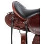Gaited Bars Western Leather Comfortable Pleasure Trail Horse Saddle Tack Set