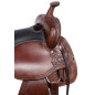 AceRugs Western Pleasure Trail Gaited Leather Horse Saddle Tack Set 15 16 17 18