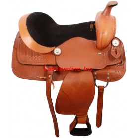 Ranch Work Or Trail Saddle & Headstall Tack 16 17